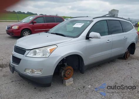 2012 Chevrolet Traverse Lt из США, поврежденный, VIN 1GNKVGED2CJ193336